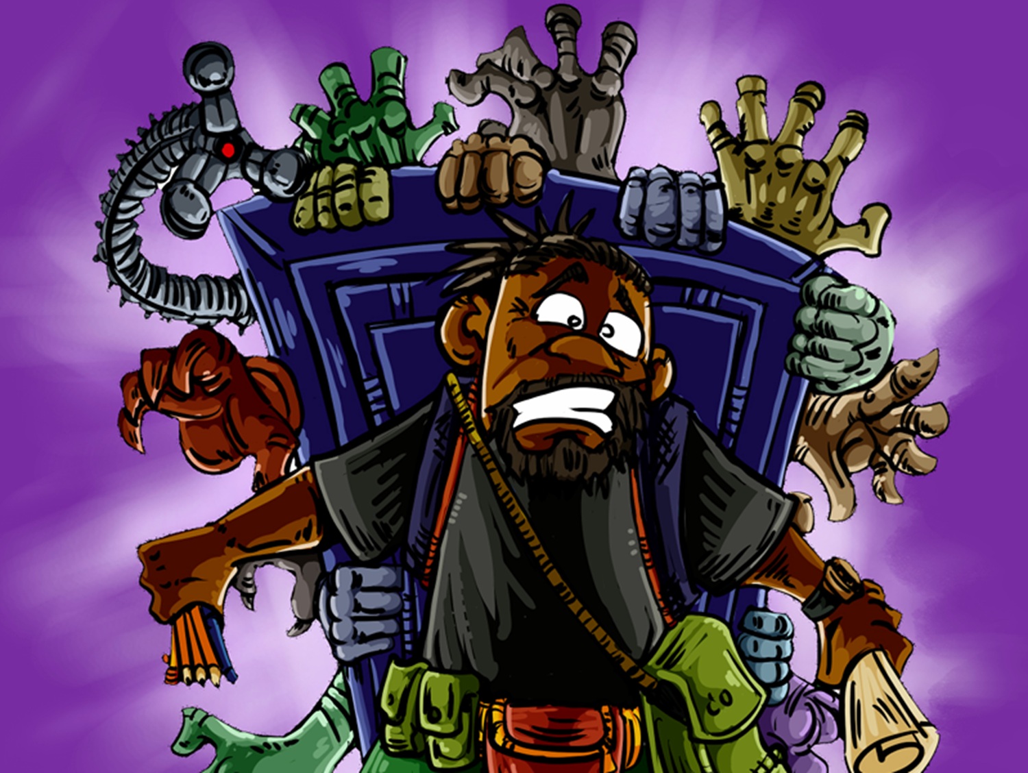 Comic illustration by Brenton McKenna